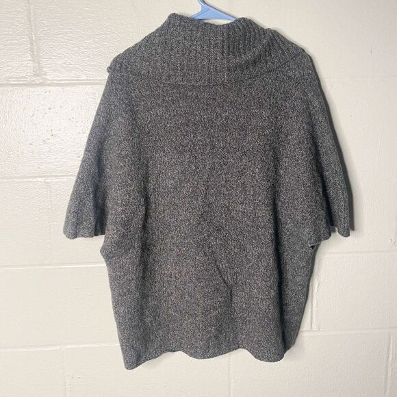 Vintage Carroll Reed Sweater Women SZ 1X Lambswool Angora Short Sleeve Cardigan - Picture 2 of 7